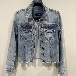 KUT frayed Denim Jacket